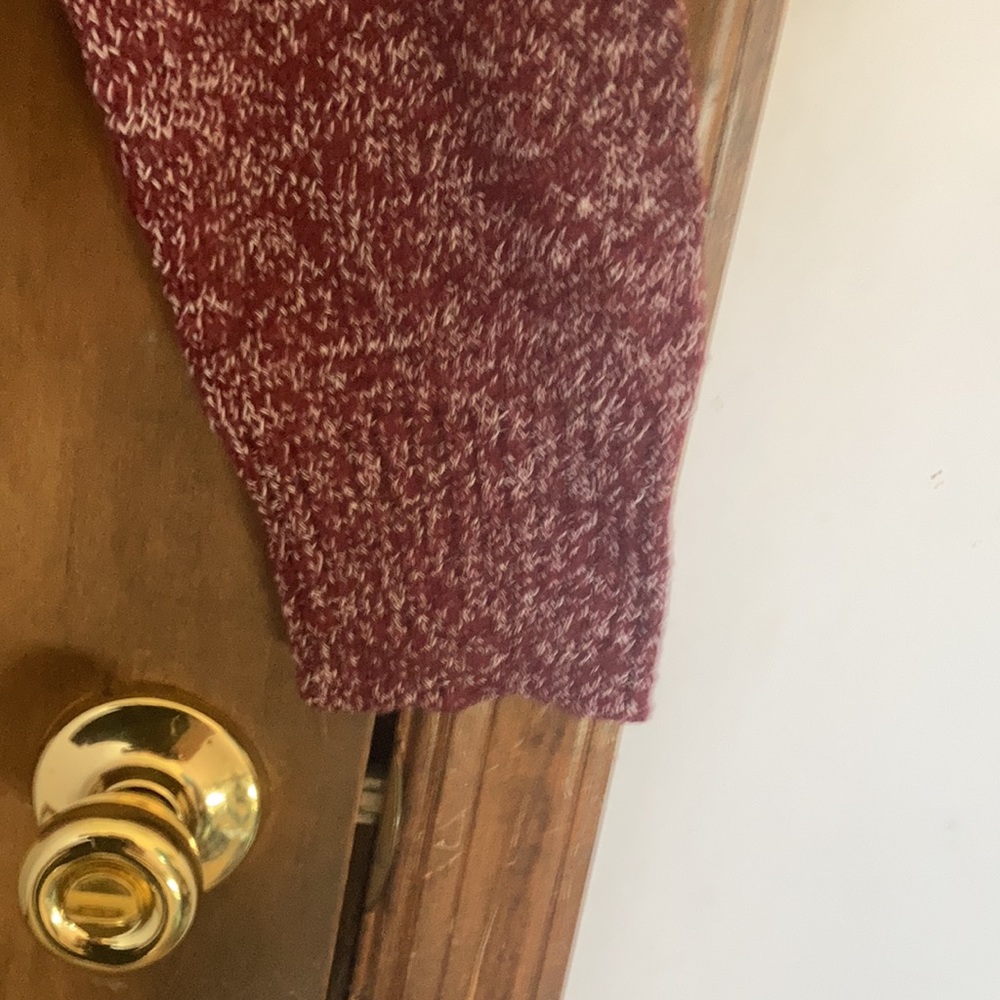 Zoe + Phoebe sweater tawny port heathered pullover casual office 3X - Picture 14 of 17